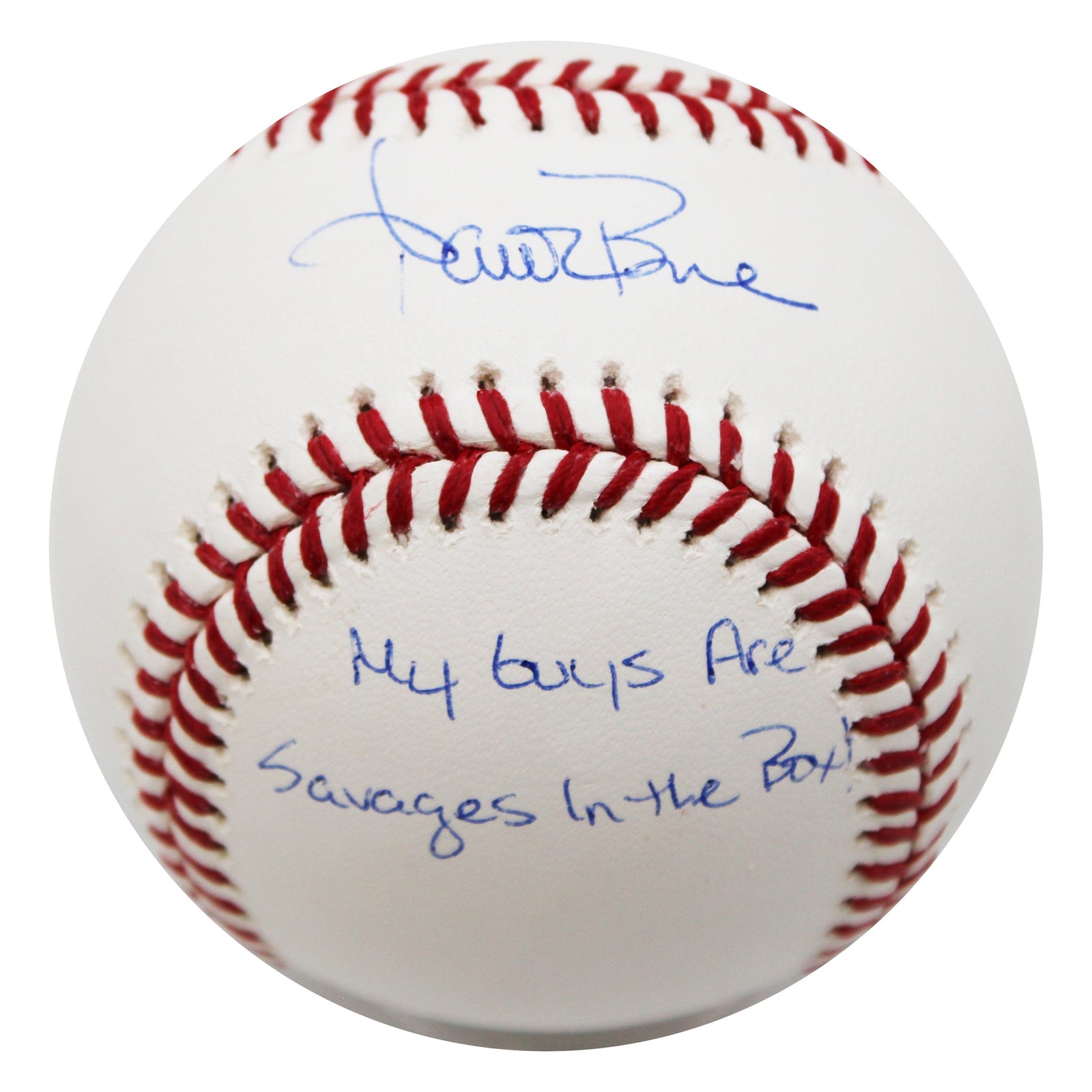Aaron Boone New York Yankees Signed Inscribed "My Guys Are Savages in the Box" ROMLB Baseball-Powers Sports Memorabilia