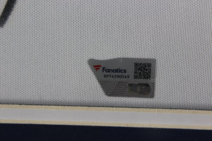 Tom Brady Autographed Michigan Wolverines Signed Jordan Brand Football Framed Jersey Fanatics Authentic COA