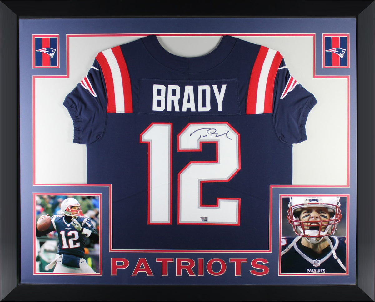 Tom Brady Autographed Sports Memorabilia Football Collectibles