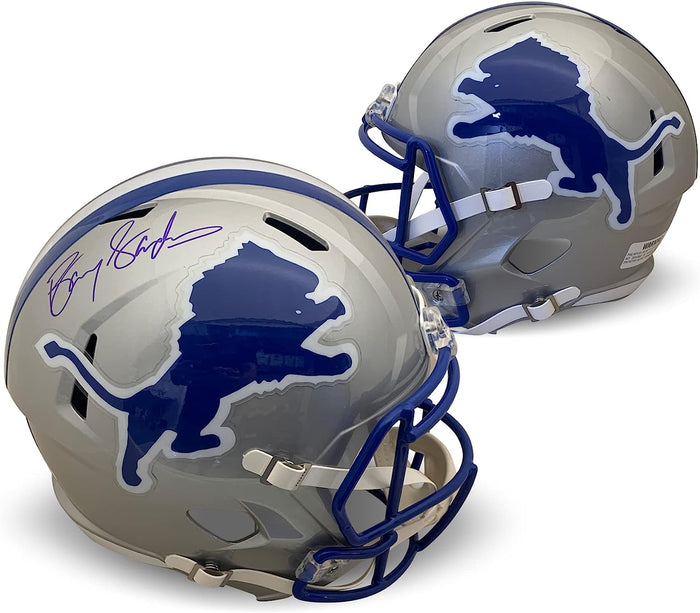 Barry Sanders Autograph Signing-Powers Sports Memorabilia