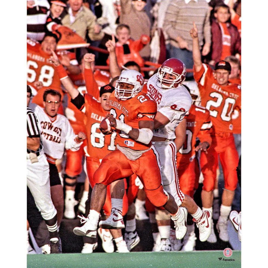 Barry Sanders Autograph Signing-Powers Sports Memorabilia