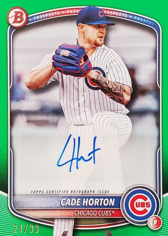 Cade Horton Autograph Signing-Powers Sports Memorabilia