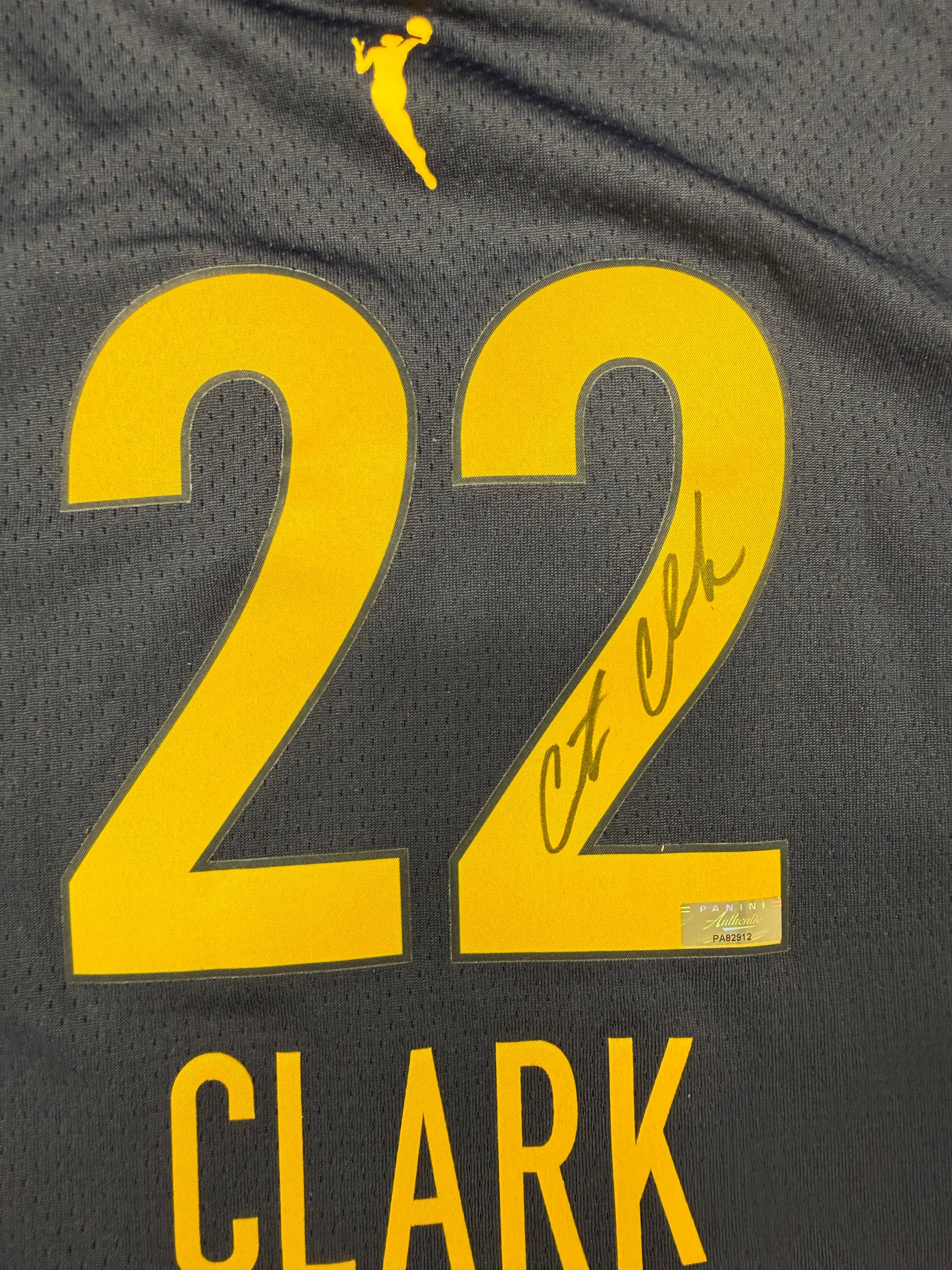 Caitlin Clark Autographed Indiana Fever Signed Nike Basketball Jersey Panini Authentic COA-Powers Sports Memorabilia