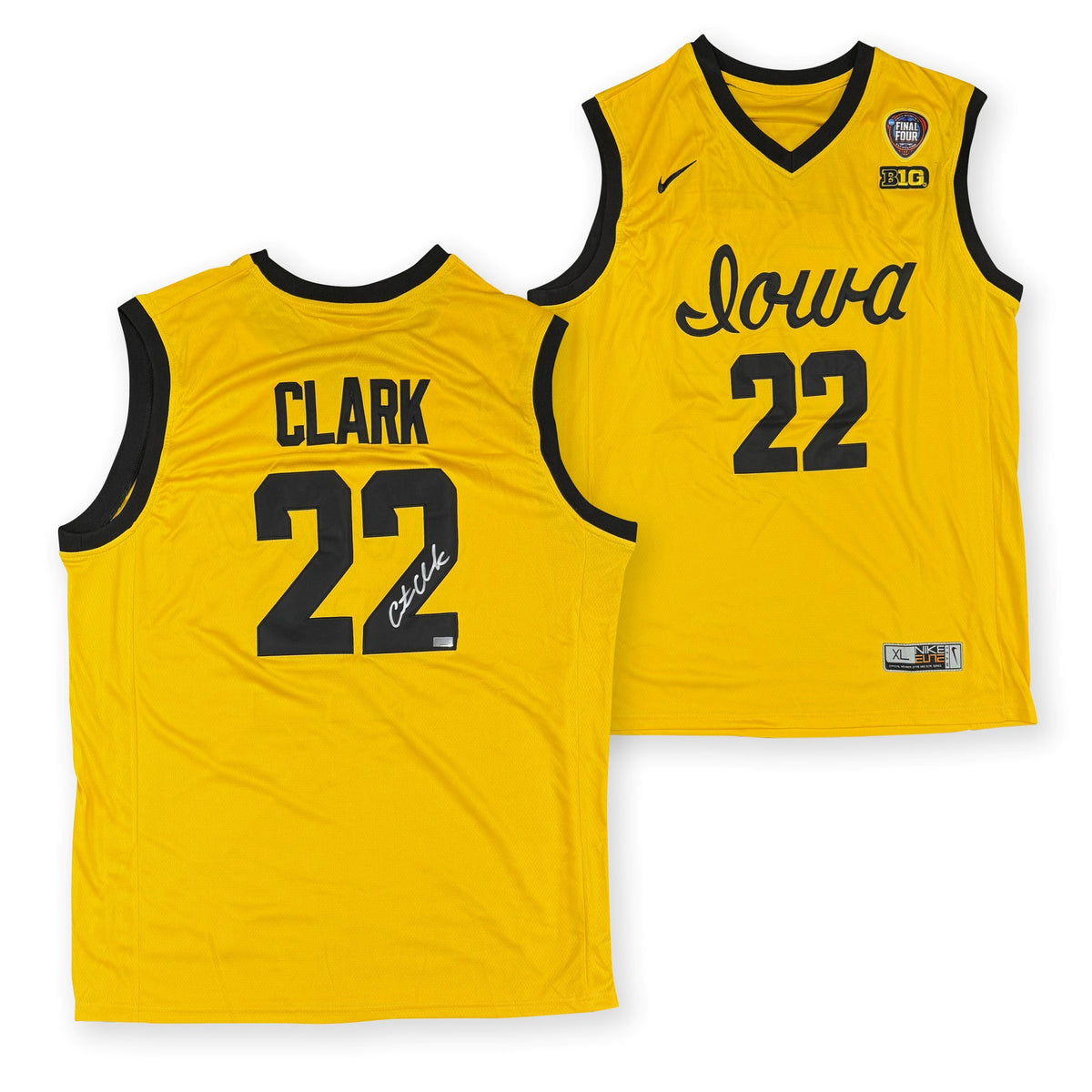 Caitlin Clark Autographed Iowa Hawkeyes Signed Nike Basketball Jersey Panini Authenticated COA-Powers Sports Memorabilia