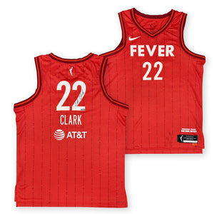Caitlin Clark Signed Indiana Fever Nike Red Jersey Panini