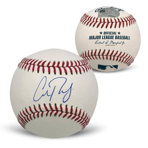 Cal Raleigh Seattle Mariners Autographed MLB Signed Baseball Fanatics Authentic COA With UV Display Case-Powers Sports Memorabilia
