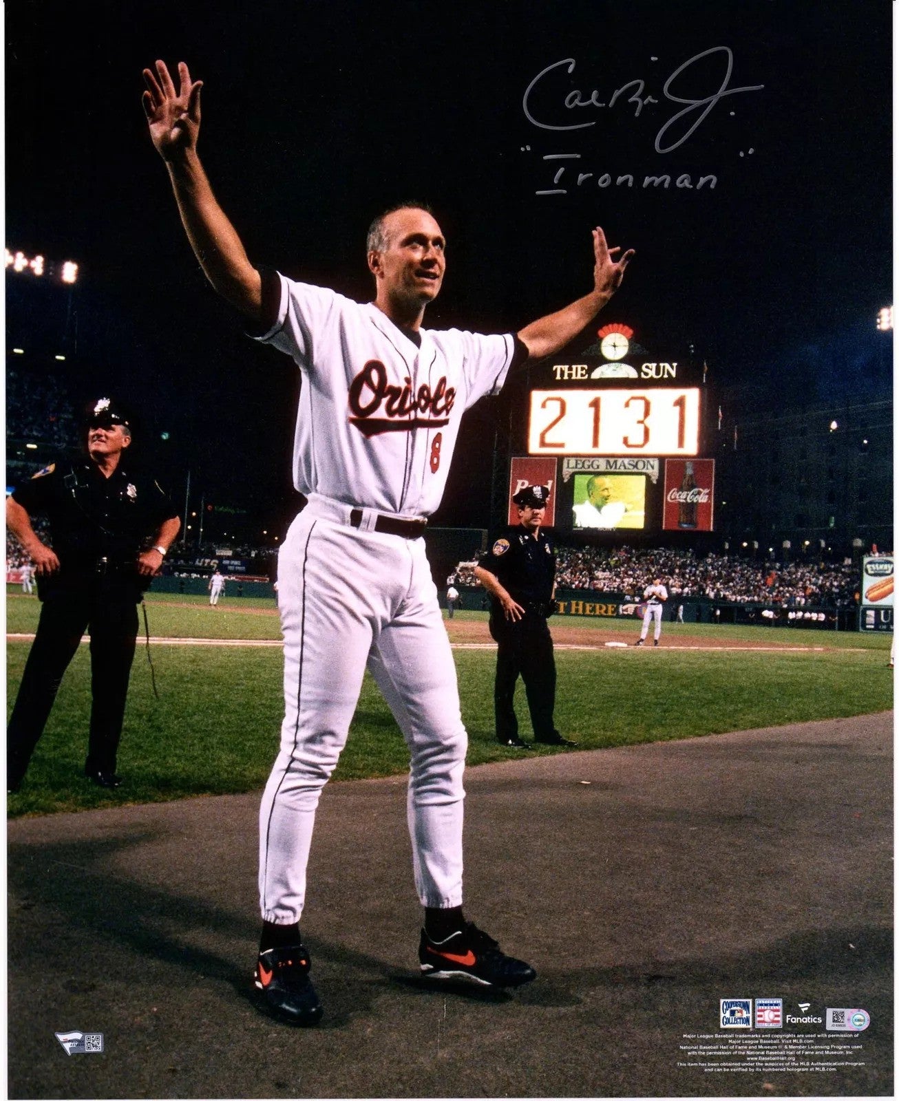 Cal Ripken Jr Autograph Signing-Powers Sports Memorabilia