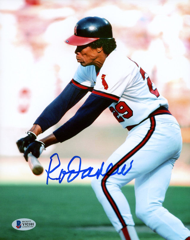 Rod Carew Autographed Sports Memorabilia Baseball Collectibles