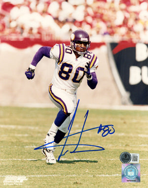 Cris Carter Autograph Signing-Powers Sports Memorabilia