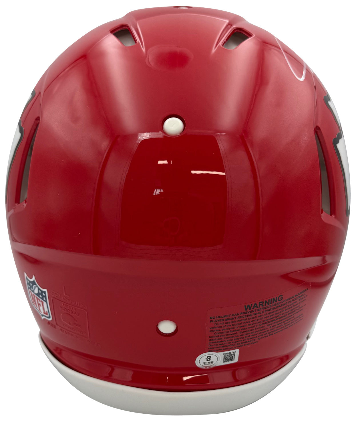 Chris Jones Autographed Kansas City Chiefs Signed Full Size Authentic Football Helmet Beckett COA-Powers Sports Memorabilia