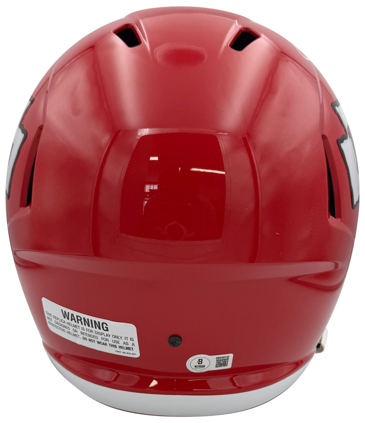 Chris Jones Autographed Kansas City Chiefs Signed Full Size Replica Football Helmet Beckett COA-Powers Sports Memorabilia