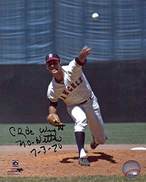 Clyde Wright Autograph Signing-Powers Sports Memorabilia