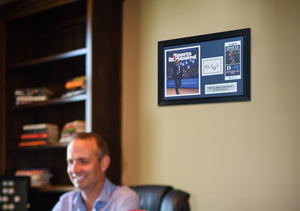 Mike Krzyzewski Coach K Autographed Duke Blue Devils Basketball Final Game Signed Photo Framed 14x20 Display JSA COA 2-Powers Sports Memorabilia