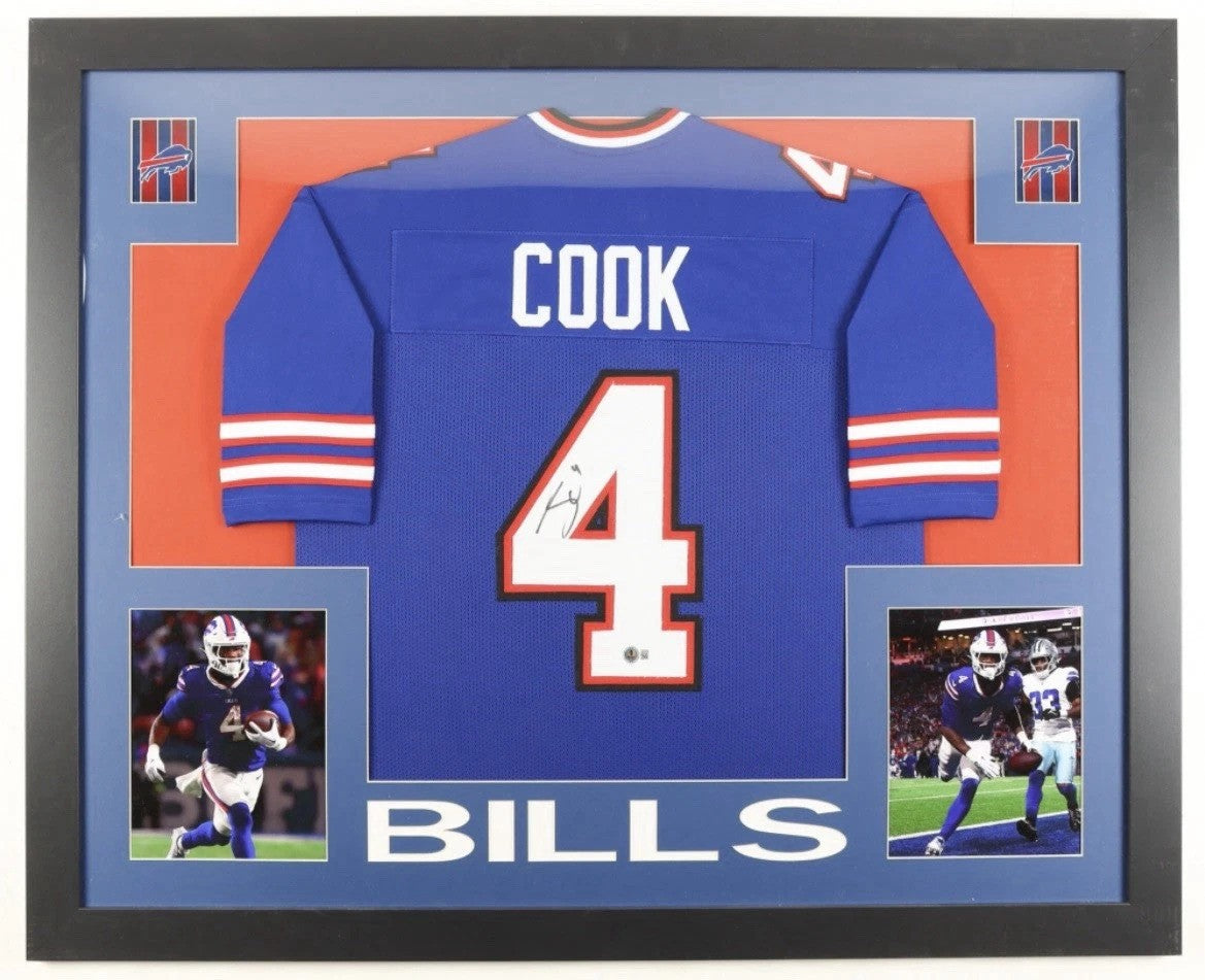 James Cook Autograph Signing-Powers Sports Memorabilia