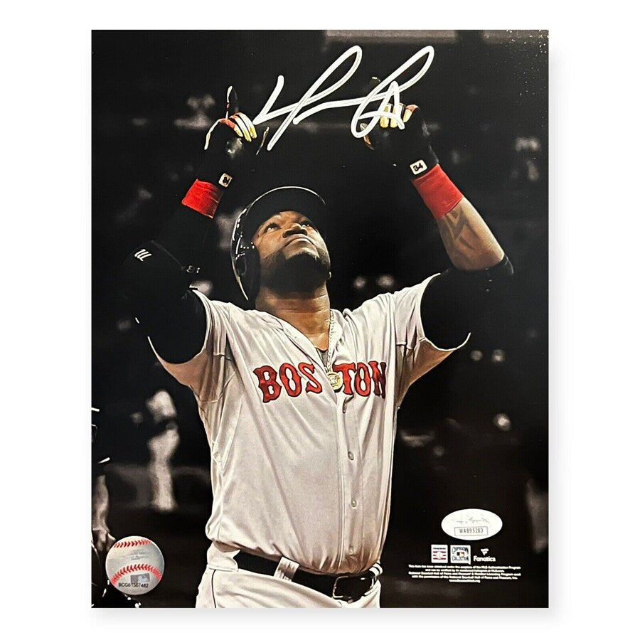 David Ortiz Autograph Signing-Powers Sports Memorabilia