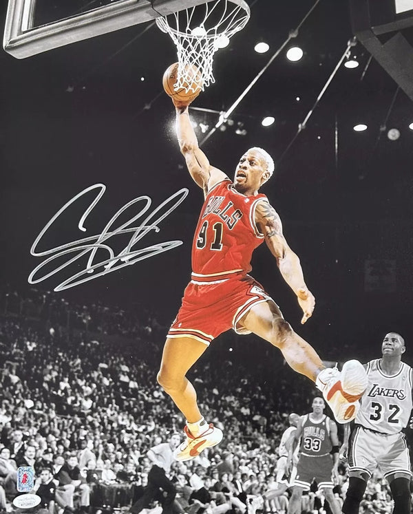 Dennis Rodman デニス ロッドマン Autographed サイン 証明あり】デニス・ロッドマンDennis Rodman/直筆サインジャージ