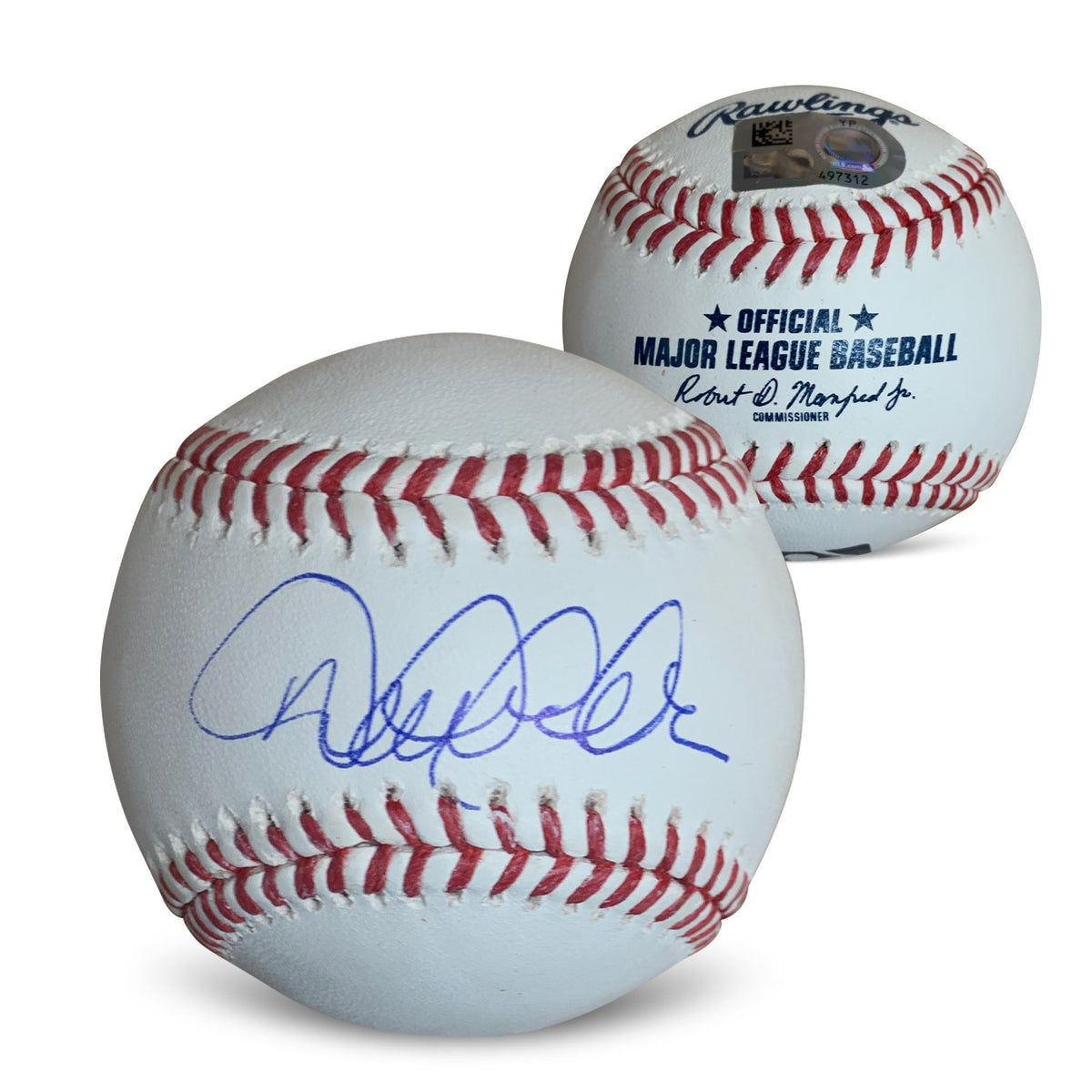 デレク・ジーターのサイン入り野球スポーツ記念品