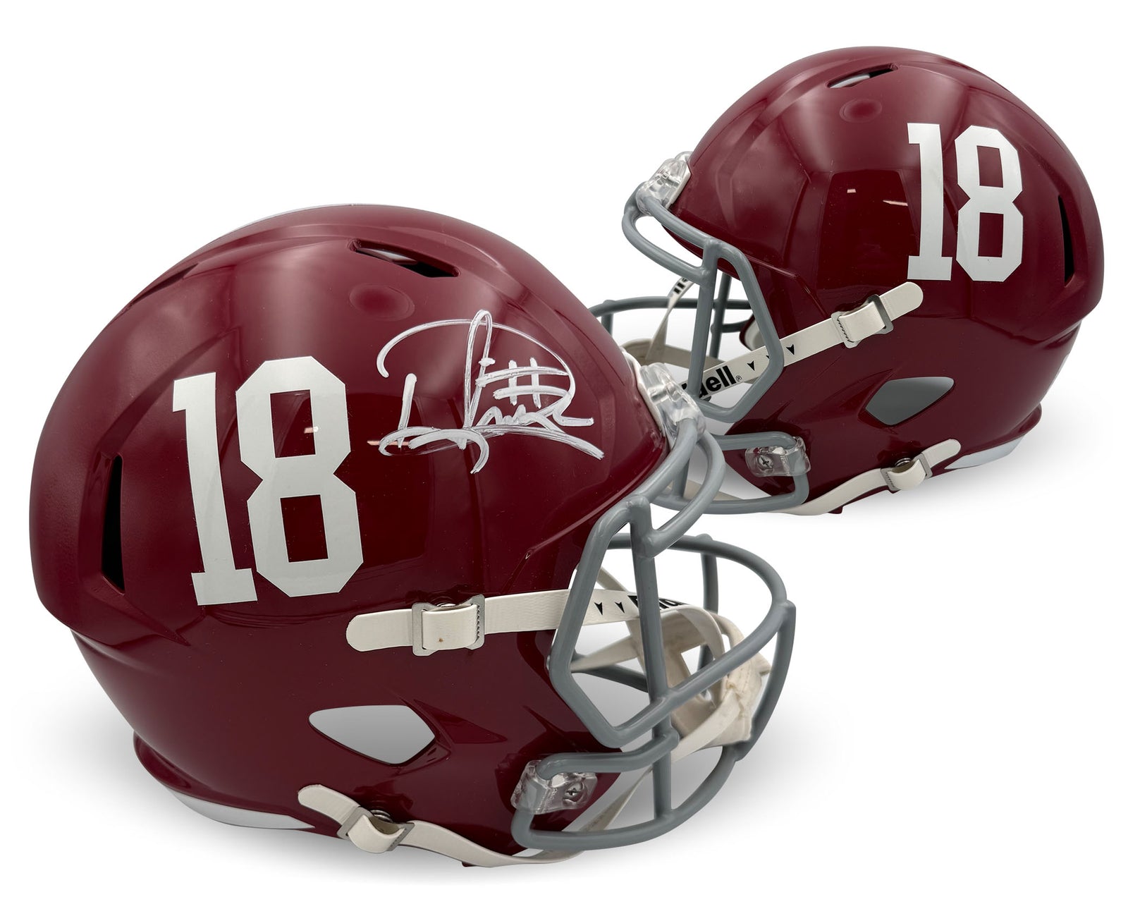 Objets de collection de souvenirs sportifs dédicacés par Alabama Crimson Tide