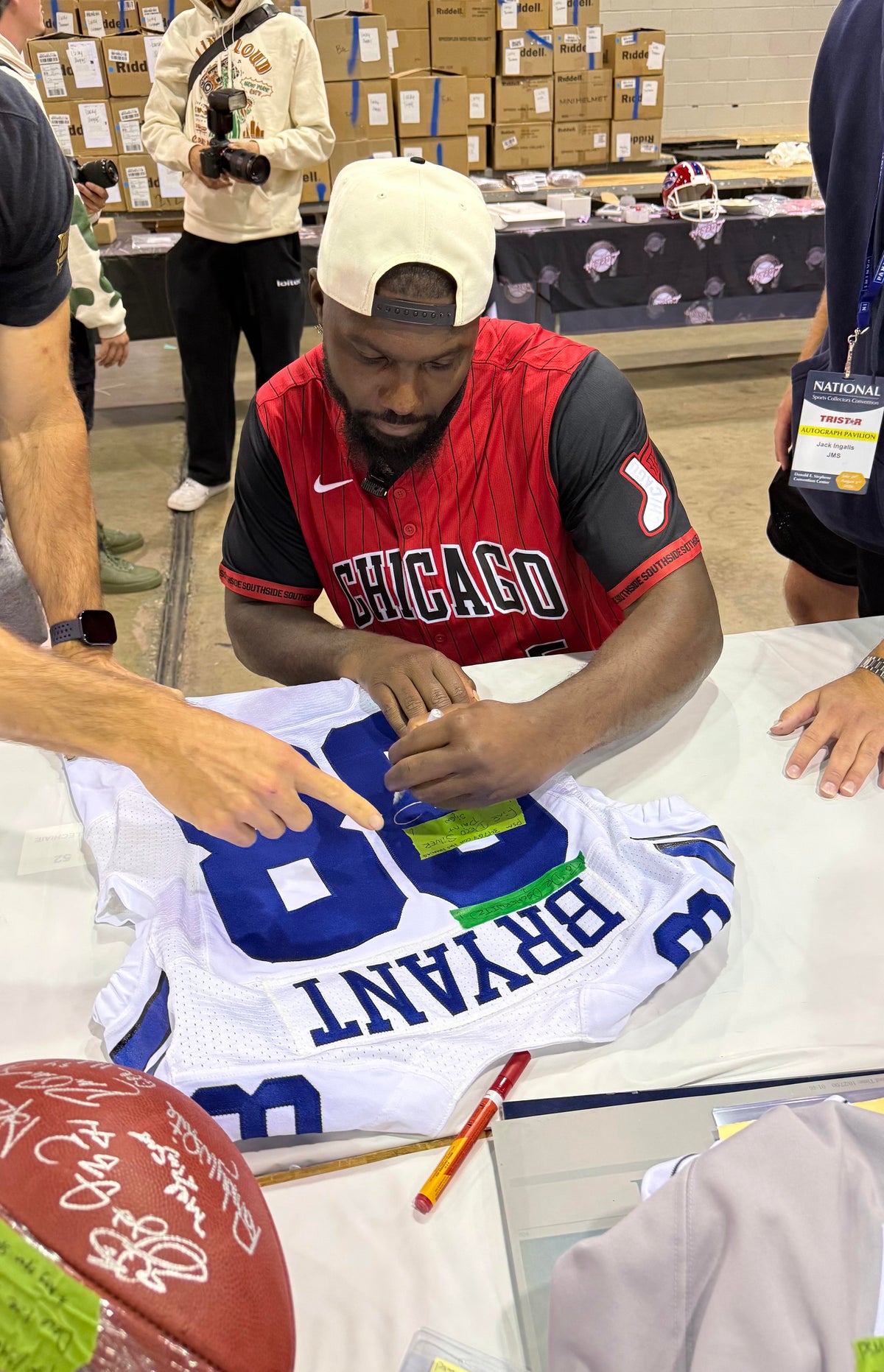 Dez Bryant Autograph Signing-Powers Sports Memorabilia