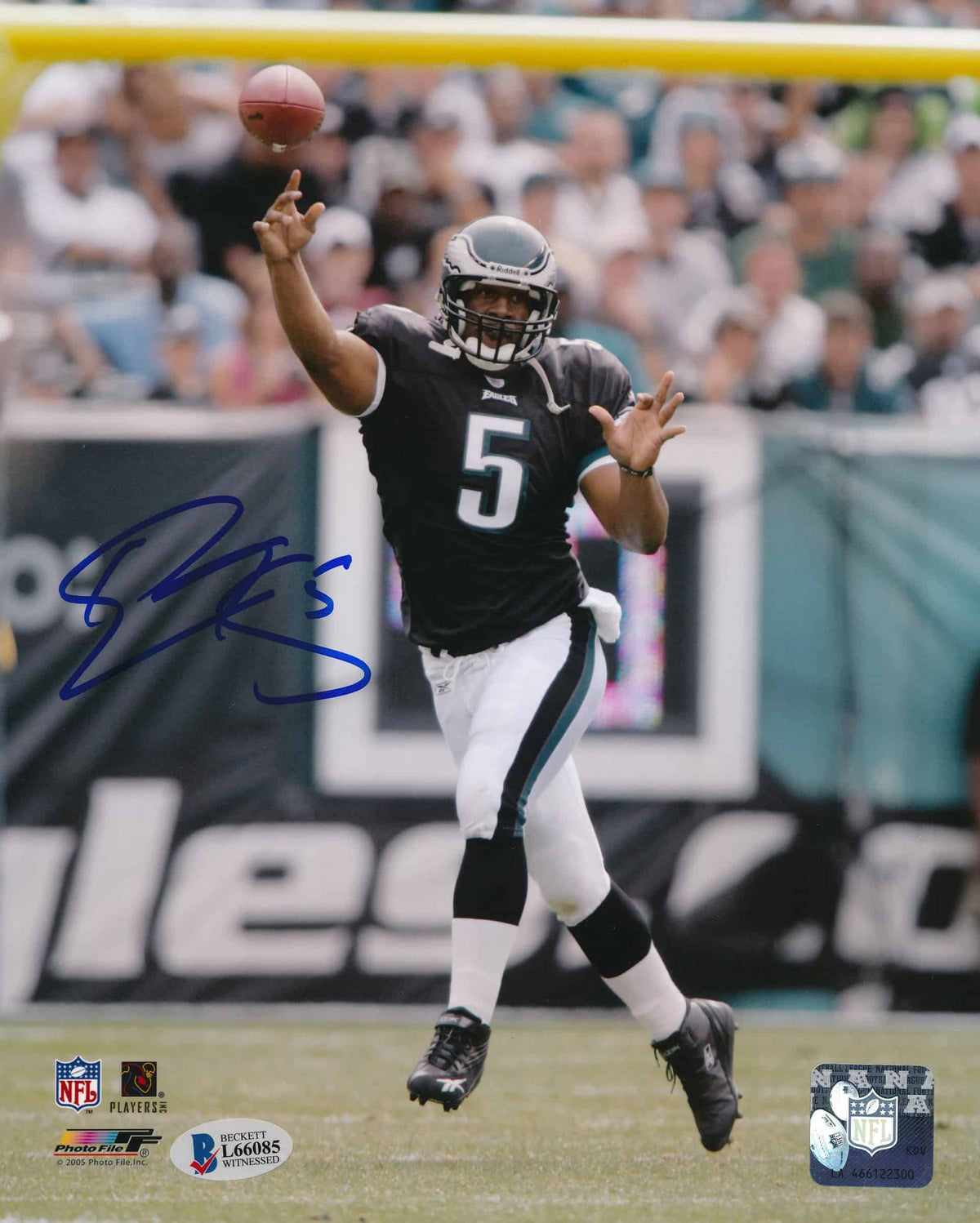 Donovan McNabb Autograph Signing-Powers Sports Memorabilia