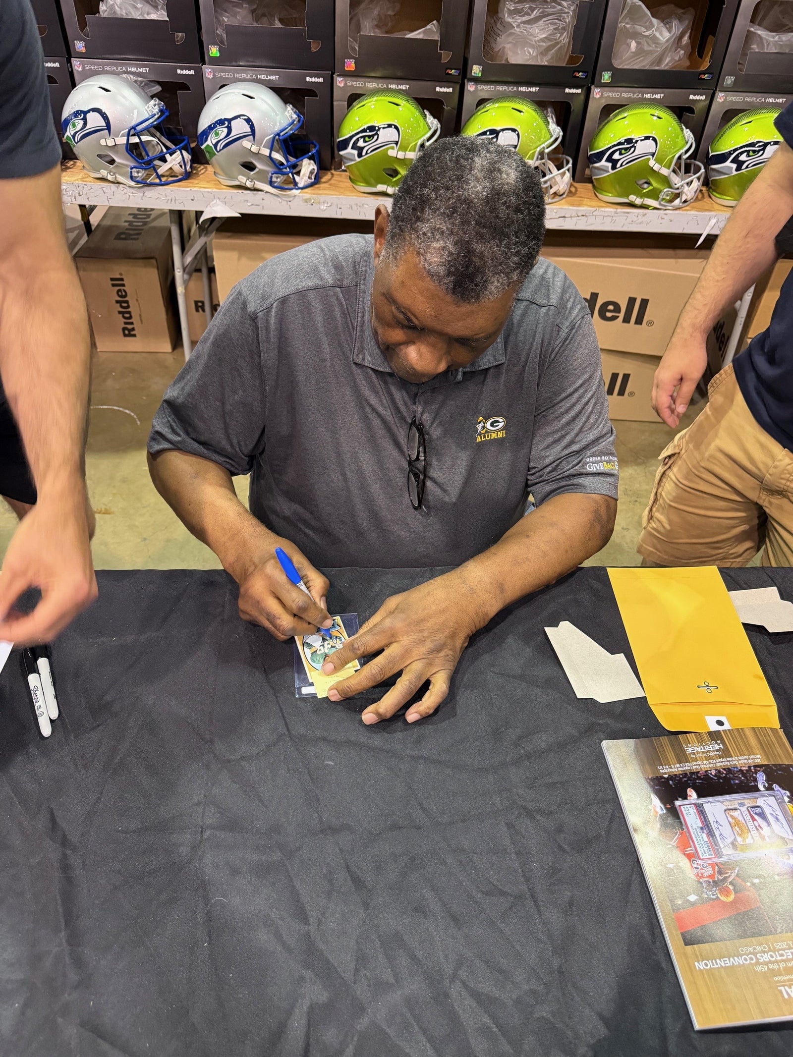 Dave Robinson Autograph Signing-Powers Sports Memorabilia