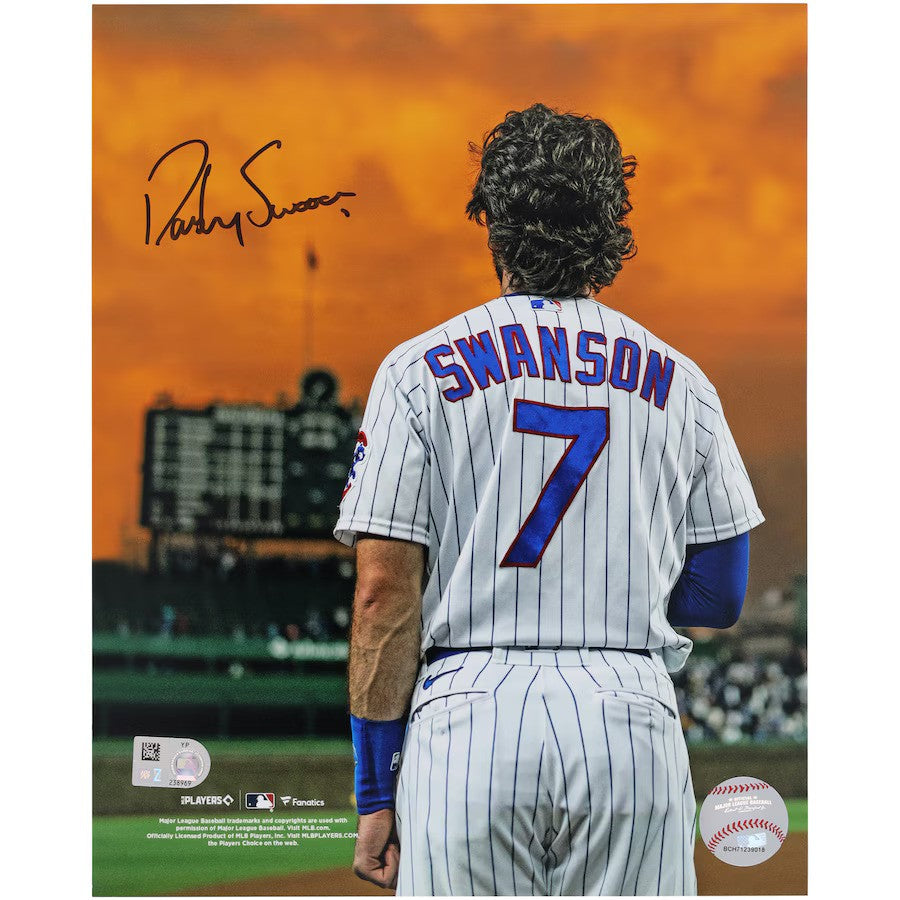 Dansby Swanson Autograph Signing-Powers Sports Memorabilia