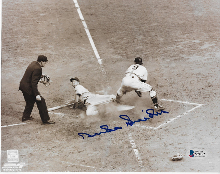 Duke Snider Signed Brooklyn Dodgers 8x10 Photo Beckett Authenticated #1-Powers Sports Memorabilia