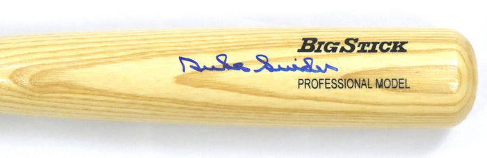 Duke Snider Signed Los Angeles Brooklyn Dodgers Rawlings Big Stick Bat - Beckett-Powers Sports Memorabilia