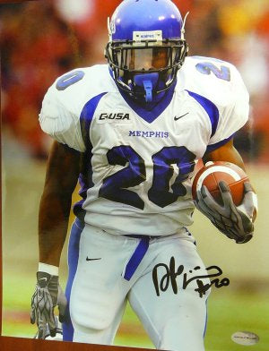 Deangelo Williams Autographed Memphis Tigers 8x10 Photo-Powers Sports Memorabilia