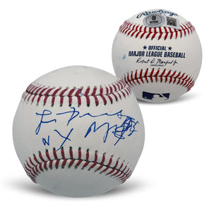 Lenny Dykstra Autographed MLB Signed Baseball New York Mets Beckett COA With UV Display Case-Powers Sports Memorabilia