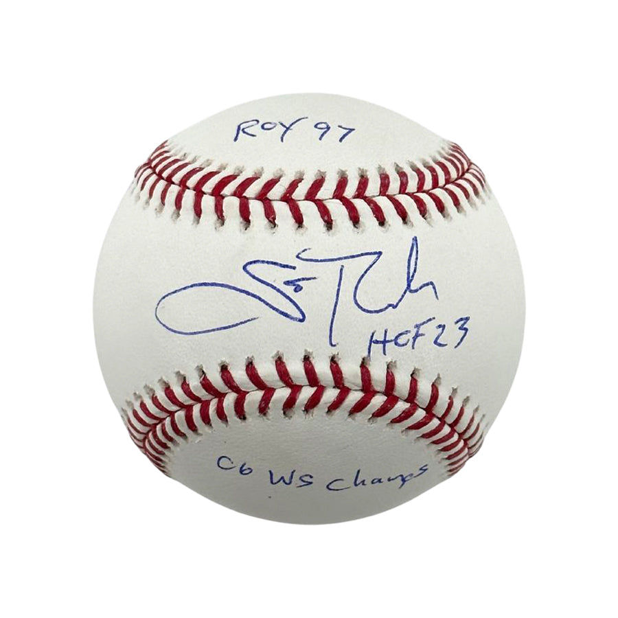 Scott Rolen Signed St. Louis Cardinals MLB Baseball with Three Inscriptions-Powers Sports Memorabilia