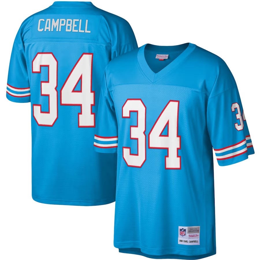 Houston Oilers outlet Earl Campbell Autograph Jersey