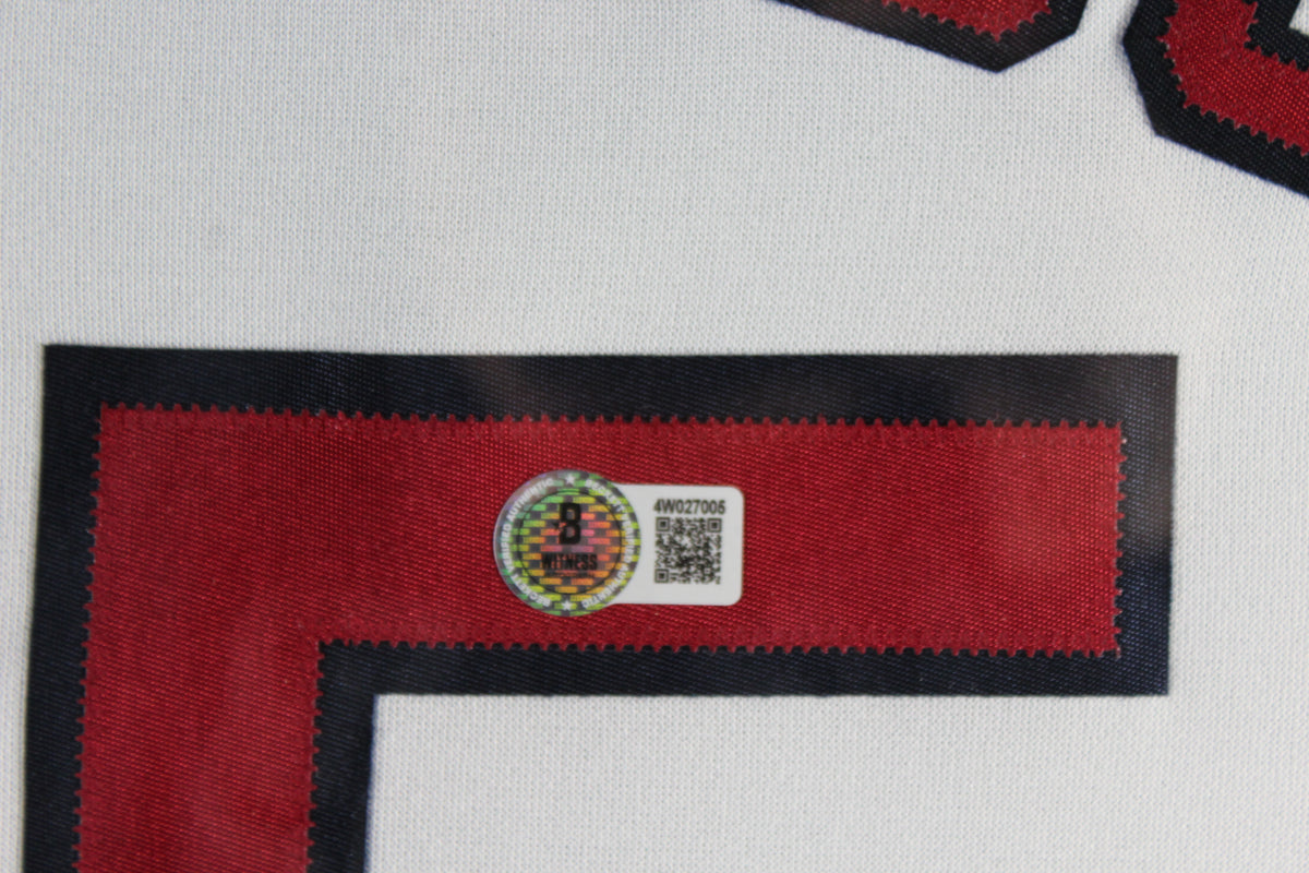 Jim Edmonds Autographed St Louis Cardinals Signed Majestic Baseball Framed Jersey 2006 WS CHAMPS Beckett Certified COA-Powers Sports Memorabilia