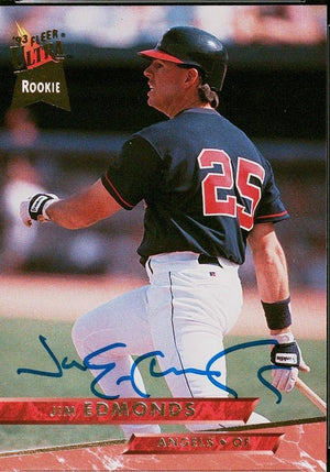 Jim Edmonds Autograph Signing-Powers Sports Memorabilia