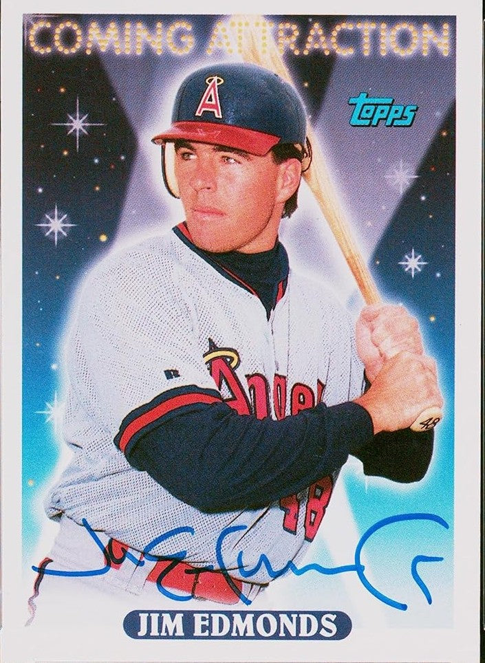 Jim Edmonds Autograph Signing-Powers Sports Memorabilia