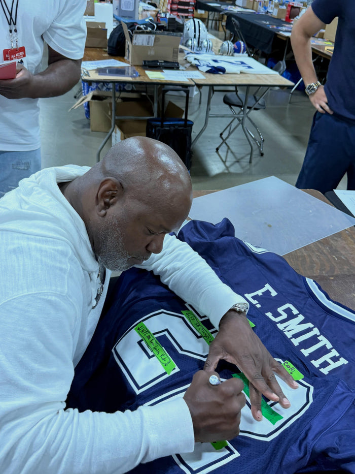Emmitt Smith Autograph Signing-Powers Sports Memorabilia