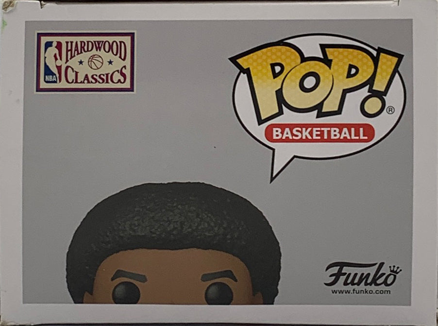 Julius Erving Autographed New Jersey Nets Signed Basketball Funko Pop 107 JSA COA Damaged-Powers Sports Memorabilia