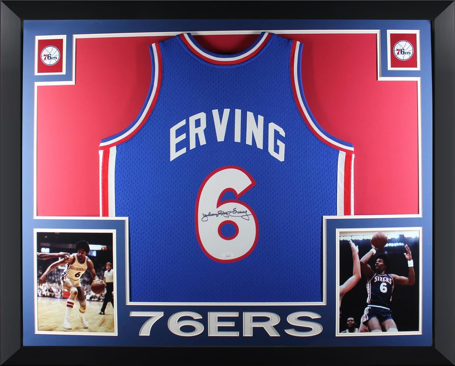 Julius Erving Autograph Signing-Powers Sports Memorabilia