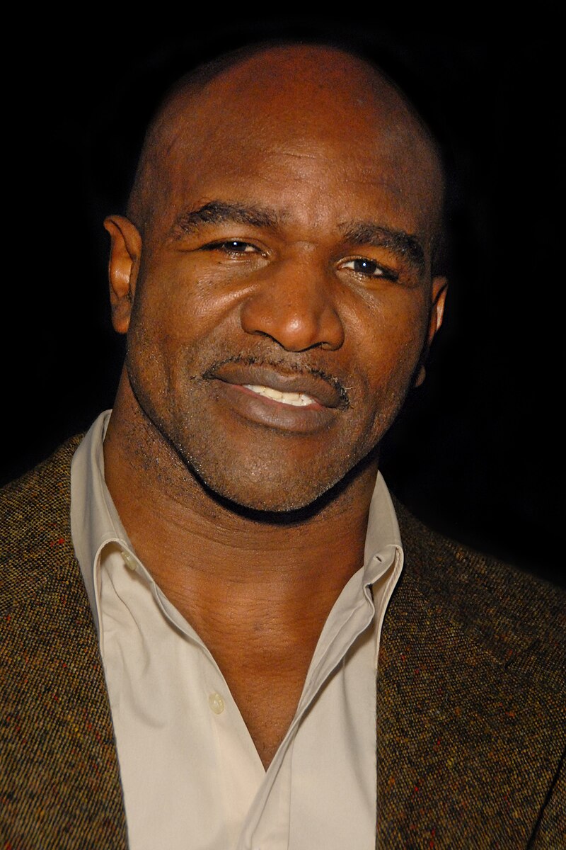 Evander Holyfield Autograph Signing-Powers Sports Memorabilia