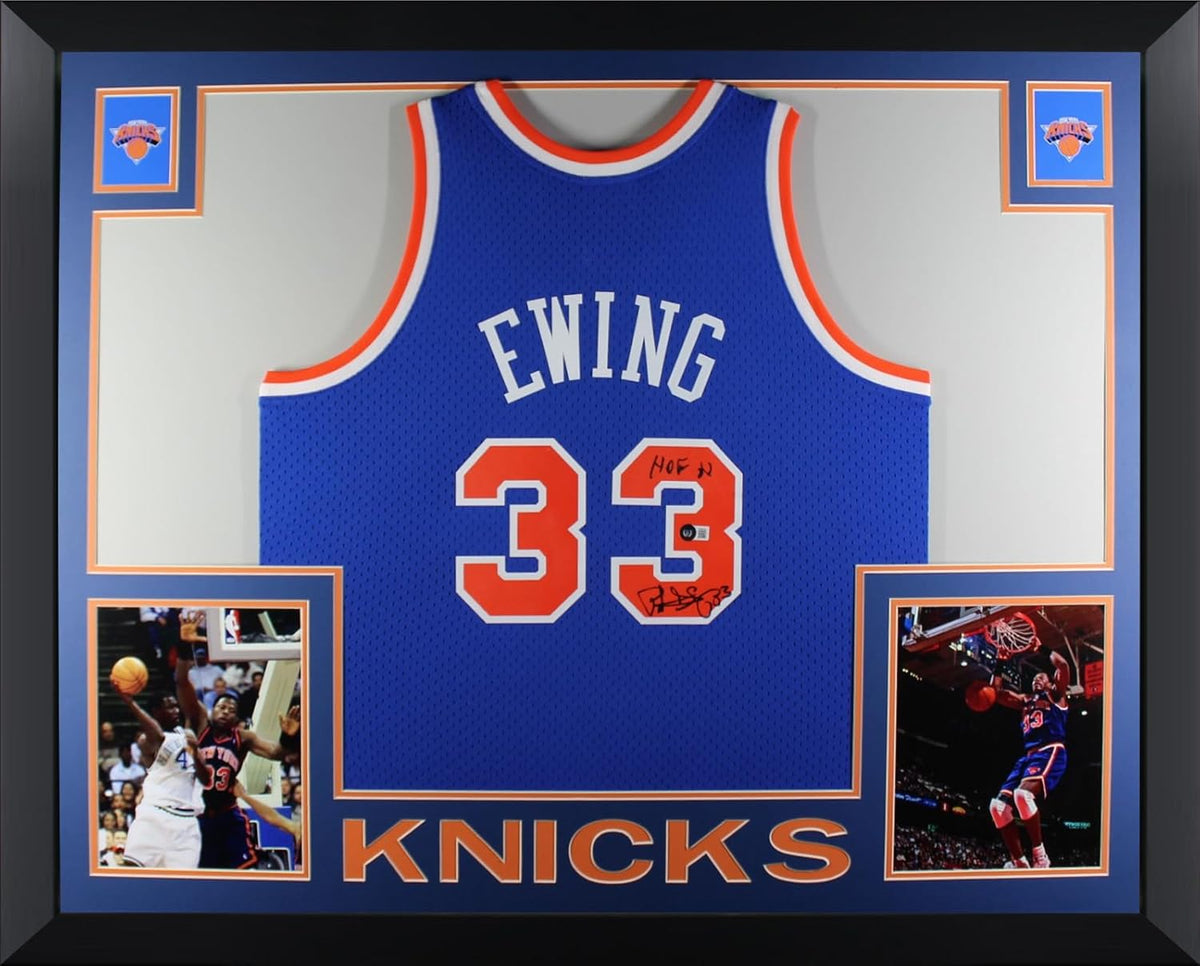 Patrick Ewing Autograph Signing-Powers Sports Memorabilia