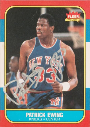 Patrick Ewing Autograph Signing-Powers Sports Memorabilia