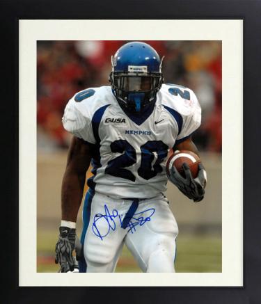 Deangelo Williams Autographed Memphis Tigers 16 x 20 Photograph Custom Framing- COA-Powers Sports Memorabilia