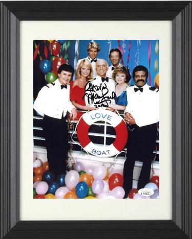 Gavin MacLeod Autographed Love Boat Captain Stubing 8 x 10 Photograph 2012 Custom Framing- JSA Hologram #DD32863-Powers Sports Memorabilia