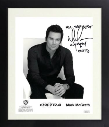 Mark McGrath Autographed 8 x 10 Photograph Custom Framing All The Best, Sugar Ray & Extra- JSA Hologram #DD39319-Powers Sports Memorabilia