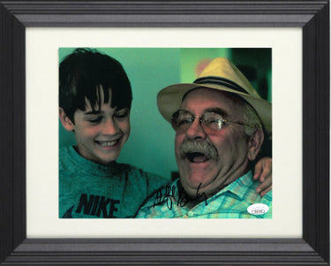 Wilford Brimley Autographed 1985 Cocoon 8 x 10 Photograph Custom Framing- JSA #DD90966 (horizontal)-Powers Sports Memorabilia