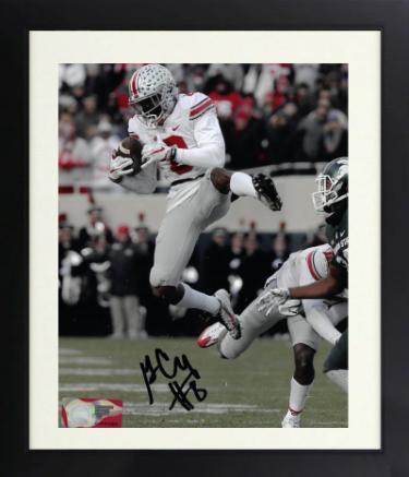 Gareon Conley Autographed Ohio State Buckeyes NCAA Licensed 8 x 10 Photograph #8 Custom Framing- COA-Powers Sports Memorabilia