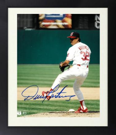 Dennis Martinez Autographed Cleveland Indians MLB Licensed 8 x 10 Photograph Custom Framing- COA-Powers Sports Memorabilia