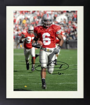 Tyler Everett Autographed Ohio State Buckeyes 8 x 10 Photograph Custom Framing #6 - COA-Powers Sports Memorabilia