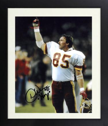 Don Warren Autographed Washington Redskins 8 x 10 Photograph #85 HOGS Custom Framing- COA -SB Champs-Powers Sports Memorabilia
