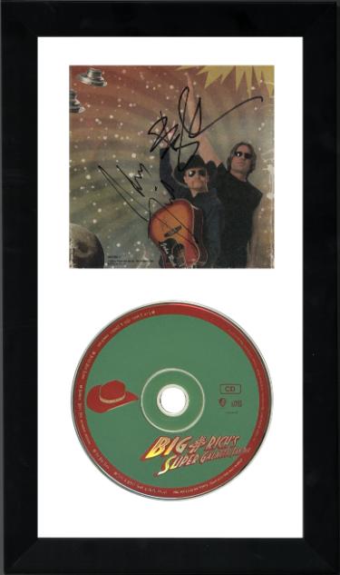 John Rich/Big Kenny/ Big & Rich dual Autographed Super Galactic Fan Pak Album CD Cover CD 6.5x12 Custom Framing - JSA Hologram #CC09724-Powers Sports Memorabilia